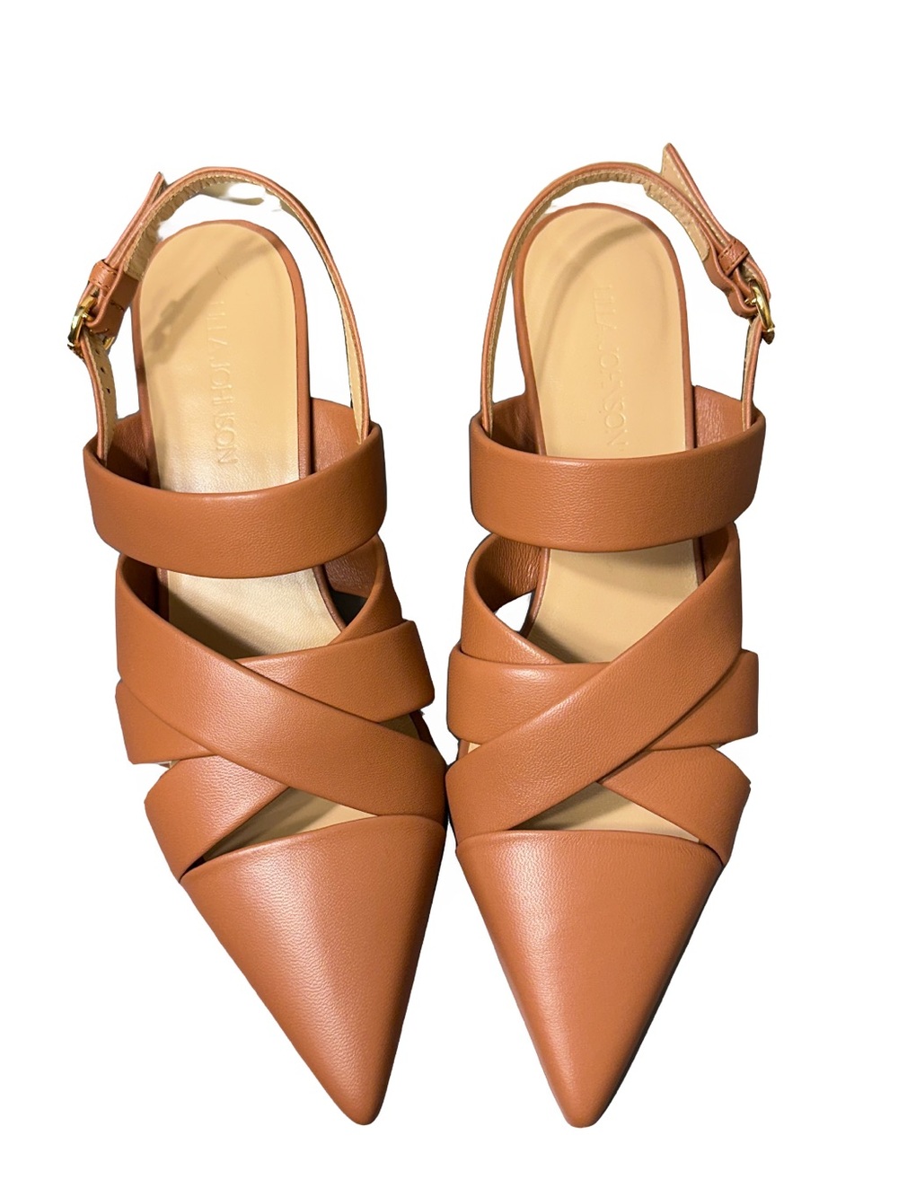 Ulla Johnson Tahlia Kitten Heel Made in Italy 38 1/2 - US 8.5